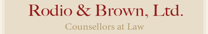 Rodio & Brown Ltd.
